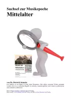 Vorschau - Spiele - Suchsel: Die Musik im Mittelalter - Deckblatt