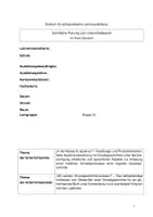 Vorschau - Stundenentwürfe - Unterrichtsbesuch zum Thema "Gruselgeschichten" - Seite 1