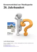 Vorschau - Stundenentwürfe - Musik des 20. Jahrhundert - Seite 1