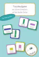 Vorschau - Stationenlernen - Das Kleine Einmaleins_Tauschaufgaben_Bunte Perlen - Deckblatt