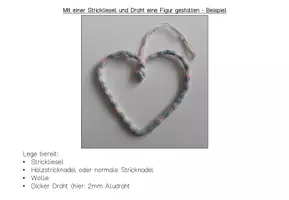 Vorschau - Mal- und Bastelvorlagen - Textiles Gestalten_Figur aus Strickliesel-Schnur und Draht - Seite 3
