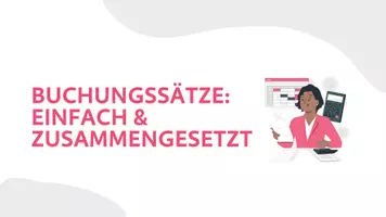 Vorschau - Arbeitsblätter - Buchungssätze: Einfach & Zusammengesetzt - Seite 1