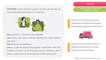 Vorschau - Arbeitsblätter - Buchungssätze: Einfach & Zusammengesetzt - Seite 2