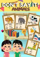 Vorschau - Spiele - English Games Farm Animals Grundschule Don't Say It! - Deckblatt