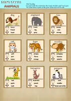 Vorschau - Spiele - English Games Farm Animals Grundschule Don't Say It! - Seite 1