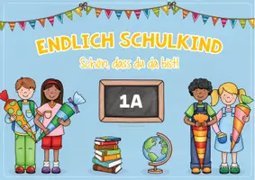 Vorschau - Poster - Plakat: Endlich Schulkind - Seite 2