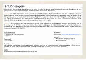 Vorschau - Bildkarten - QR Lesespur Geburtstagsparty - Seite 1