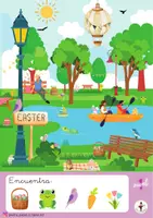 Vista previa - Hojas de trabajo - Fichas de agudeza Visual y Atención _ EASTER_ - página 3