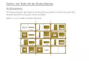 Vorschau - Spiele - Materialpaket_Dominos zum kleinen Einmaleins_Rechenstäbchen - Seite 2
