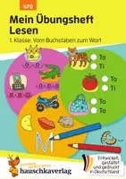Vorschau - Unterrichtsreihen - Mein Übungsheft Lesen 1. Klasse: Vom Buchstaben zum Wort - Deckblatt