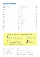 Vorschau - Stundenentwürfe - Mein Übungsheft Buchstaben schreiben lernen 1. Klasse: Druckbuchstaben & Wörter - Seite 1