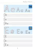 Vorschau - Stundenentwürfe - Mein Übungsheft Buchstaben schreiben lernen 1. Klasse: Druckbuchstaben & Wörter - Seite 3