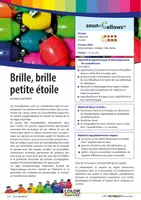 Aperçu - Préparation de séance / Séance complète - Brille, brille petite étoile - Accompagnement avec Soundbellows - Page de couverture