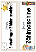 Vorschau - Poster - Anfangsunterricht Mathe: Schultagezählmaschine (100-Tage-Fest) - Seite 2