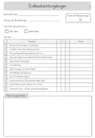 Vorschau - Anderer Materialtyp - Anfangsunterricht/ Einschulung: Beobachtungsbogen für Klasse 1 - Seite 2