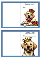 Vorschau - Anderer Materialtyp - Lobkarte Sammelkarte Verstärkersystem Labradorklasse hell #Klassentier #Hundeklasse - Seite 1