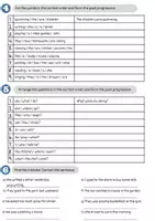 Vorschau - Arbeitsblätter - Past Progressive Übung Englisch - Seite 2