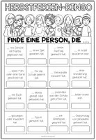 Vorschau - Arbeitsblätter - Herbstferien - Bingo - Seite 2