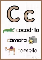 Vista previa - Refuerzo / NEE / Materiales de apoyo - Decoración clase - ABECEDARIO - página 3