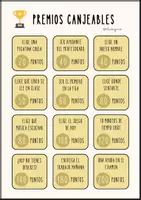 Vista previa - Tarjetas / Manipulativos - Refuerzo positivo - página 1