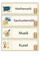 Vorschau - Poster - Eulenklasse: 46 Schilder für die Tagestransparenz (Classroommangagement) - Seite 2