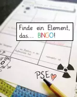 Vorschau - Arbeitsblätter - Finde ein Element, das ... BINGO! - Seite 1