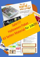 Vorschau - Spiele - Halloween Material Paket - Deckblatt