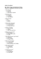 Vorschau - Arbeitsblätter - DaF / DaZ A1: fragen und Antworten - mit Lösung - Deckblatt