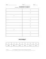 Vorschau - Lehrpläne/Lehrermaterial - Vokabeltest-Vorlage für Excel - Seite 1
