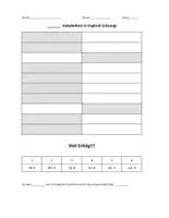 Vorschau - Lehrpläne/Lehrermaterial - Vokabeltest-Vorlage für Excel - Seite 2