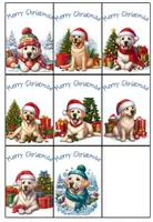 Vorschau - Bildkarten - Grußkärtchen Ferienkärtchen Labradorklasse Merry Christmas #Klassentier #Hundeklasse #weihnachten2024 - Seite 2