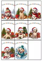 Vorschau - Bildkarten - Grußkärtchen Ferienkärtchen Labradorklasse Winter & Weihnachten #Klassentier #Hundeklasse #weihnachten2024 - Seite 2