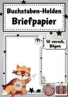 Vorschau - Anderer Materialtyp - Buchstaben-Helden: Briefpapier - Deckblatt