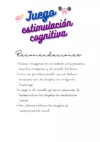 Vista previa - Juegos / Gamificación - Juego de estimulación cognitiva - página 1