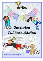 Vorschau - Arbeitsblätter - Satzarten und Satzzeichen - Fußball-Edition - Deckblatt