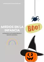 Vista previa - Hojas de trabajo - Miedos en la infancia I Material descargable - Portada
