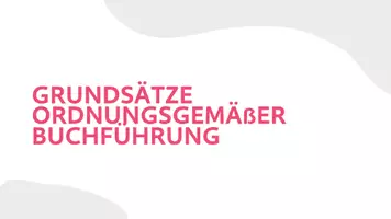 Vorschau - Arbeitsblätter - Grundsätze ordnungsgemäßer Buchführung - Seite 1