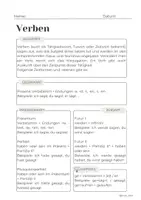 Vorschau - Unterrichtsreihen - Wortarten im Überblick Verben - Seite 1