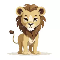Vorschau - selbst erstellte Cliparts/Grafiken - Cliparts Löwen/Löwinnen Sticker Klassenmaskottchen Tiere - Seite 1