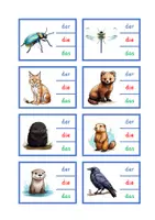 Vorschau - Spiele - Klammerkarte Artikelschulung heimische Tiere - Seite 3