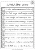 Vorschau - Stationenlernen - Schleichdiktat | Laufdiktat | Winter - Seite 2