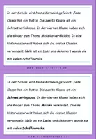 Vorschau - Fördermaterial/Inklusion - DaF / DaZ Englisch: Karneval: Fehlerteufel -ks-Laute - Lesekarten - Seite 3