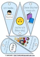 Vorschau - Spiele - Glücksrad Bastelvorlage | Kennenlernen | Schuljahresbeginn - Seite 3