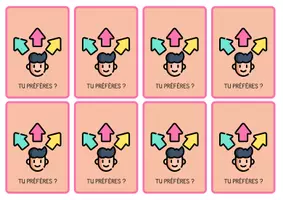 Aperçu - Cartes / Images - JEU - Tu préfères ? - Page 1