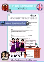 Aperçu - Feuilles d'exercices - C1 Key Word Transformations (8) – 30 Sentences - Page de couverture