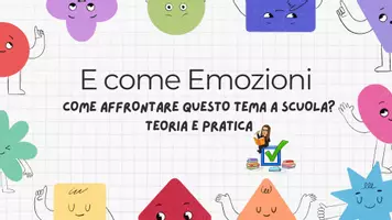 anteprima - Materiale di supporto/inclusione - Emozioni Spunti per scuola primaria - Pagina di copertina