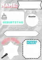 Vorschau - Arbeitsblätter - Steckbrief - Seite 2