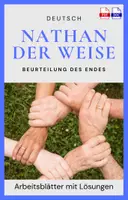 Vorschau - Arbeitsblätter - *Jetzt neu* (siehe Bewertungen) - Nathan der Weise - Beurteilung: Schlussszene + Arbeitsmaterial zur Ringparabel - Arbeitsblätter mit Lösungen - Deckblatt