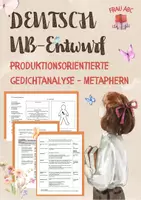 Vorschau - Stundenentwürfe - 📦 3x schriftliche Unterrichtsentwürfe - Deutsch - REFERENDARIAT - Seite 1