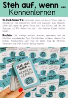 Vorschau - Spiele - Kennenlernen - Steh auf, wenn ... (Bewegungsspiel) - Seite 1